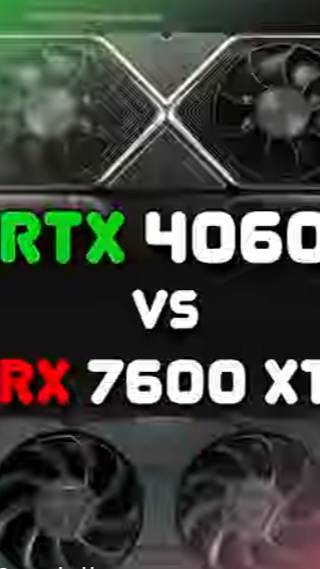 Что лучше: RTX 4060 или RX 7600 XT?! смотреть онлайн