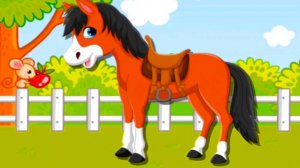 Развивающий мультик для детей - пазл - Учим домашних животных