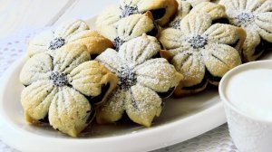 Восхитительное песочное печенье Цветочки