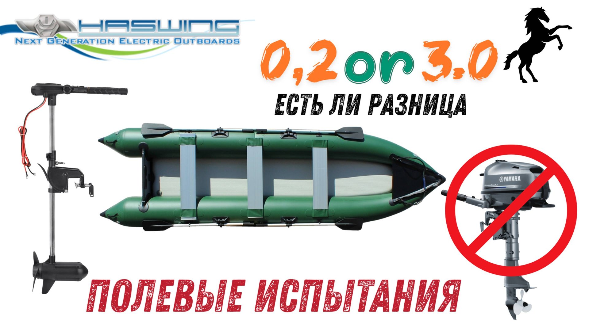 Подбираем электромотор для ПВХ лодки. Есть ли разница 0,2 или 3 лошадки. Давайте тестировать.