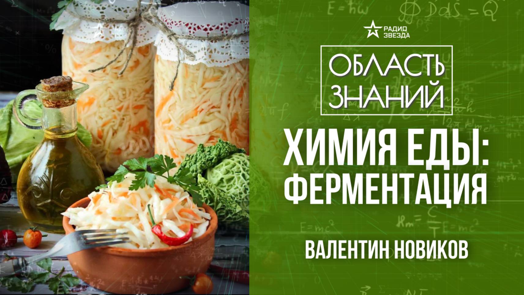 Как добиться необычного вкуса у самых обычных продуктов. Лекция химика Валентина Новикова. смотреть онлайн
