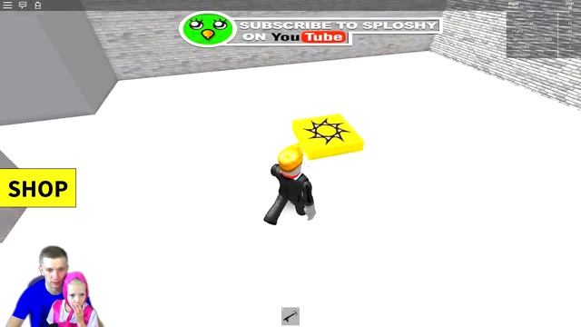 побег из школы в Roblox от Funny Family Games Tv