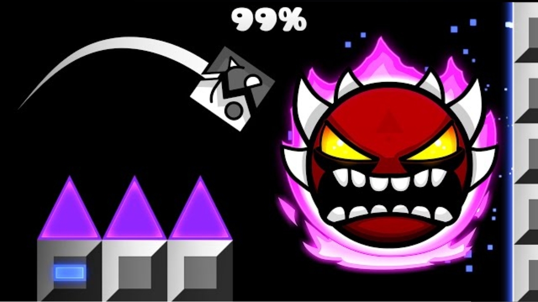 Я проходил ЭТОТ ЭКСТРИМ 2 года в Geometry Dash смотреть онлайн