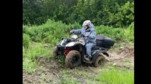 Покатуха после дождя на Kayo Au 200