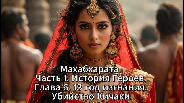 28. Махабхарата. Часть 1. История Героев. Глава 6. 13 год изгнания. Убийство Кичаки. смотреть онлайн