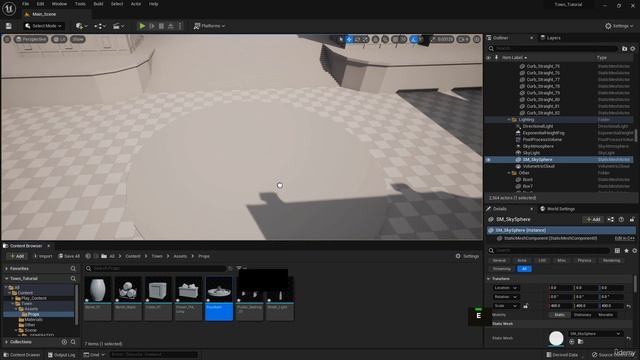 18 - Creating And Placing Our Prop Blockouts Timelapse смотреть онлайн