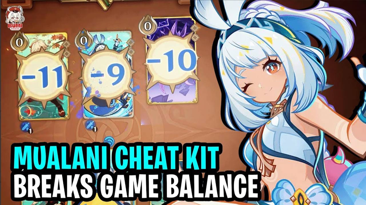 ЭТА ЧИТЕРСКАЯ КОЛОДА НАРУШАЕТ ПРАВИЛА ИГРЫ ｜Геншин ККИ | Карты с Муалани смотреть онлайн