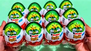 АСМР РАСПАКОВКА Киндер Сюрприз яйца 🥰 распаковка Новинка Животных 🥚🤯🩷🩷🩷