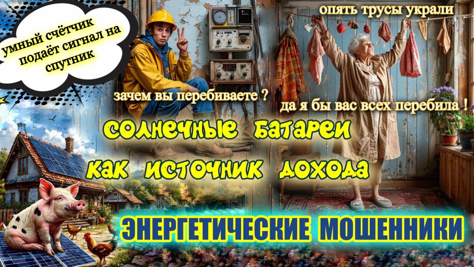 ♨️💥ЭнергИтическая тупость мошенников заШкаливает🤡🔥 смотреть онлайн