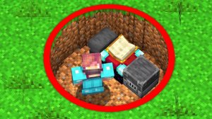 Майнкрафт, но Нельзя ПОКИДАТЬ КРАСНЫЙ КРУГ...