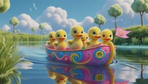 Детская Веселая Танцулька_ Приключения Рыжей Кошки и Милой Таксы_