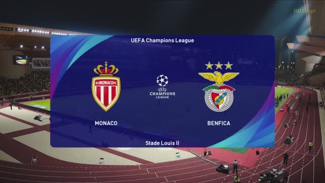 ЛЧ. Монако - Бенфика. 3тур. Группа F.
