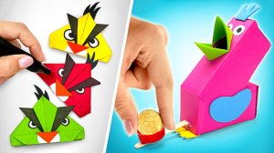 🎮 Лучшие игровые поделки из картона 🎁 сюрпризы внутри!