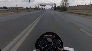 Бандит 250(красноголовый) как он едет?