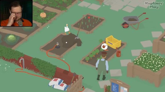 САМАЯ ВРЕДНАЯ ПТИЦА НА СВЕТЕ ► Untitled Goose Game #1 смотреть онлайн