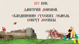18 Серия.ТРЕНАЖЕР ПО ИСТОРИИ.XIV век. Дмитрий Донской. Объединение русских земель вокруг Москвы