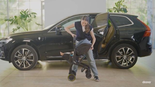 Автокресло Doona X как снять из базы Isofix смотреть онлайн