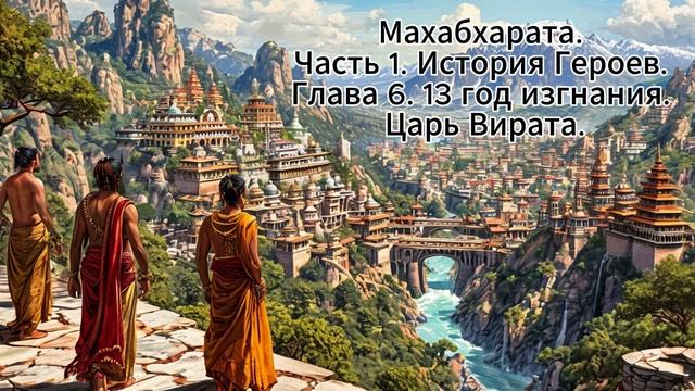27. Махабхарата. Часть 1. История Героев. Глава 6. 13 год изгнания. Царь Вирата. смотреть онлайн