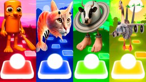 ТУН ТУН ТУН САХУР 🆚 ТРИПИ ТРОПИ 🆚 ЛАВАКА САТУРНА САТУРНИТА 🆚 БОМБОМБИНИ ГУСИНИ | Tiles Hop №12