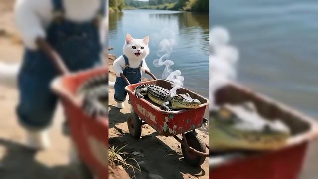 ПОДБОРКА ИИ ИСТОРИЙ КОТОВ смотреть онлайн