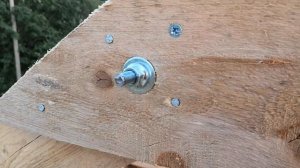 Стропила на каркасной бане. День 15-17. Ужасный град и ливень.