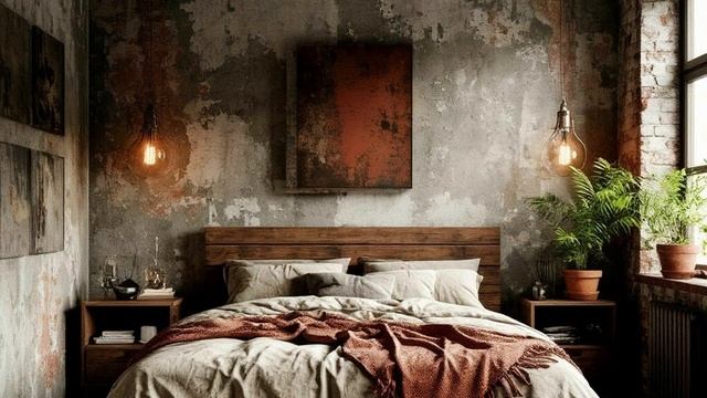 Дизайн интерьера в стиле гранж | Брутальная элегантность и уютный хаос