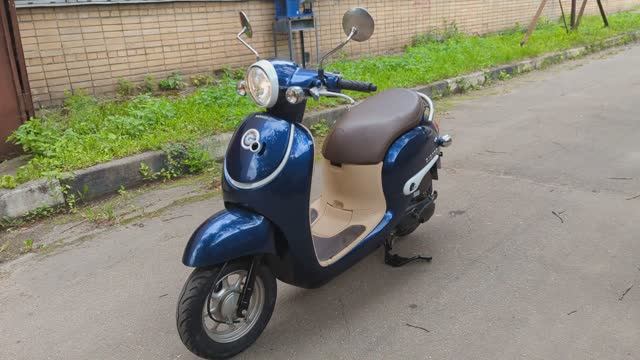 Скутер Honda Giorno AF77 (121HA5) 2016 г.в смотреть онлайн