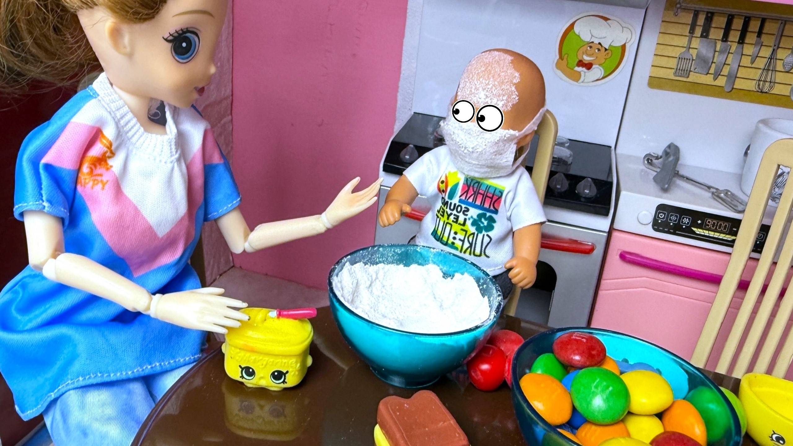 Апчхи!! ЗАКРОЙ РОТ И НЕ ПОДХОДИ😷😲😜 Катя и Макс веселая семейка! Куклы Барби сериал ДАРИНЕЛКАТВ смотреть онлайн