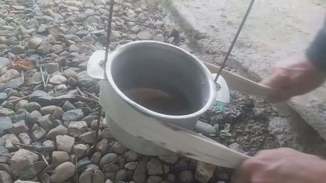 Разогреть воду в кастрюле трением 100% халявное топливо