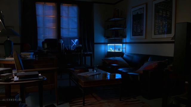 The X-Files Mulders Apartment (Rain Version) Ambient Soundscape