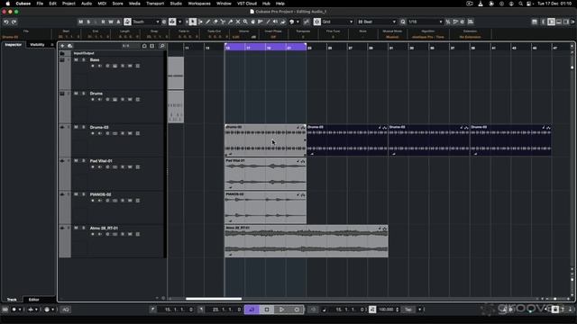 CUBASE 14 Изучение с нуля . Часть 2 . смотреть онлайн