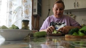 В ТЕПЛИЦУ С УТРА СОБИРАЮ🥒 👏ПРИГОТОВИЛА СВЕЖИЕ КАБАЧКИ👏