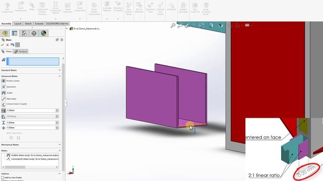 5.06. Lets Practice Advanced Mates Together - SOLIDWORKS Become a Certified