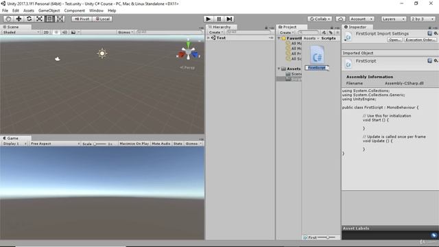 4 - Getting Started With C Scripting In Unity смотреть онлайн
