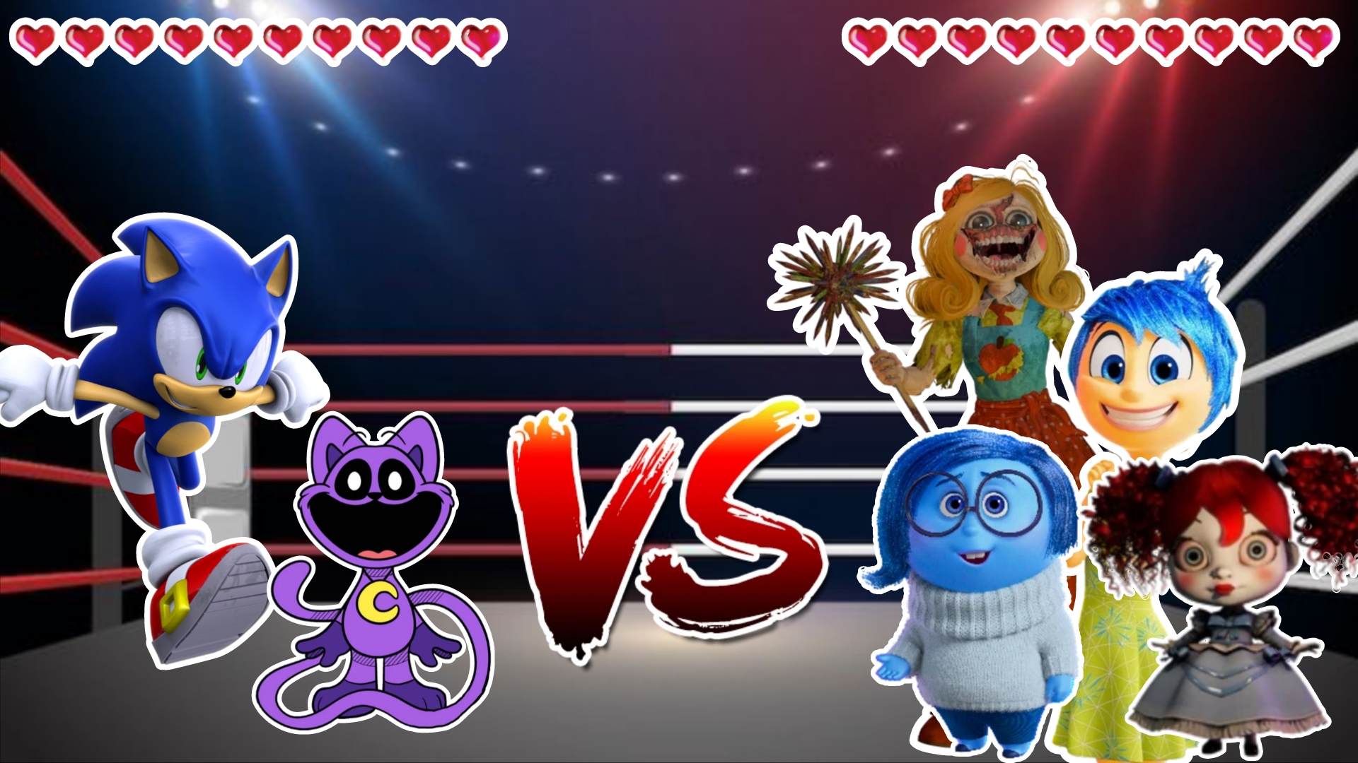 Соник vs Головоломка / Кэтнап /Шин Соник / Поппи плэйтайм / Поппи / Мемы