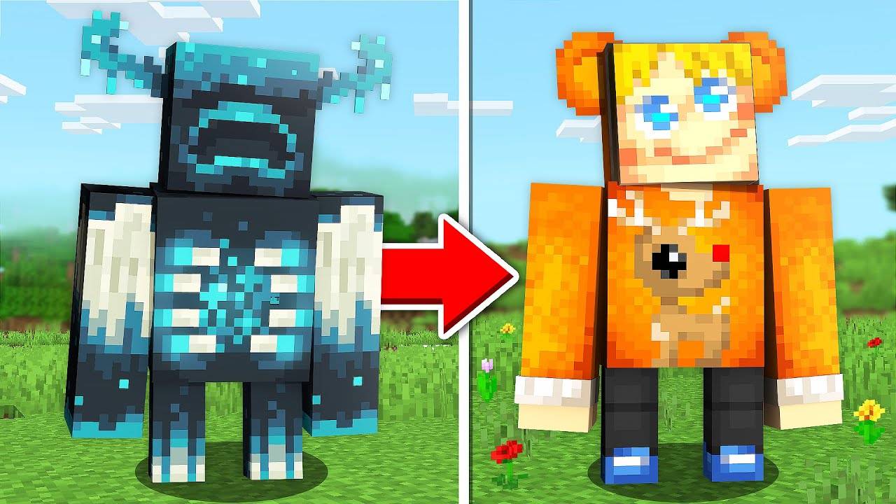 Переделал КАЖДОГО МОБА в ПОПУЛЯРНЫХ ЮТУБЕРОВ в Майнкрафт... смотреть онлайн