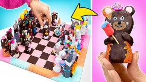 ♟️ Волшебные шахматы: медведи против зайцев 🐻🐰