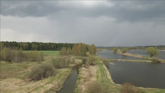 Нарские пруды, деревня Дюдьково, речка Нара (Одинцовский городской округ Московской области) смотреть онлайн
