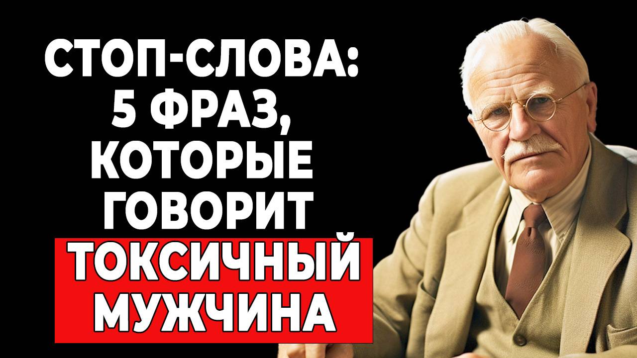 5 фраз от мужчины, после которых нужно уйти | КАРЛ ЮНГ смотреть онлайн
