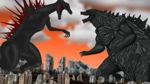 Годзилла кровавая баня против Годзиллы земля часть 2