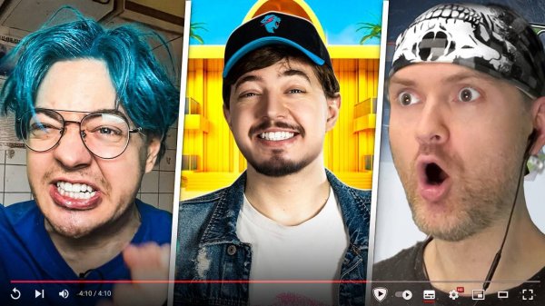 ЭТО ВИДЕО ПРО МЕНЯ И МИСТЕРА БИСТА ► ПАРОДИЯ на ЮТУБ (все игроки и все форматы) | ВИКТОР - РЕАКТОР