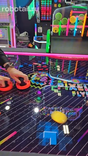 Аэрохоккей "Pixel Storm" смотреть онлайн