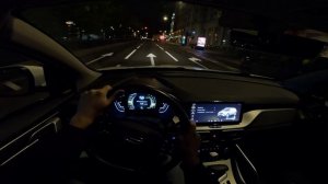 2023 Geely Coolray / Джили Кулрей 1.5 турбо робот 150 л.с. / Ночной тест-драйв от первого лица