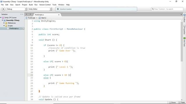 12 - If Else Statements in C