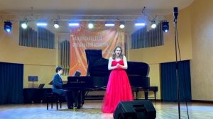 Ж. Бизе «Ouvre ton Coeur» исполняет Елизавета Киричук