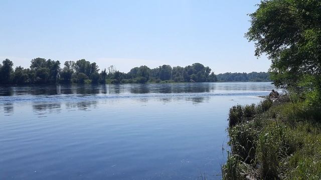 Енисей , солнечный день.