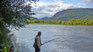 Рыбалка на Мане Красноярский край. Поселки Большой Унгут, Жержул. Август 2006 года.
