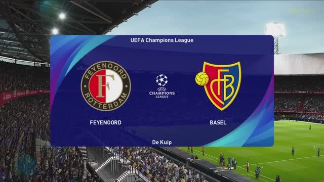 ЛЧ. Фейеноорд - Базель. 3тур. Группа D.