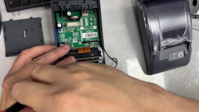 Замена принтера на кассе Атол 30ф