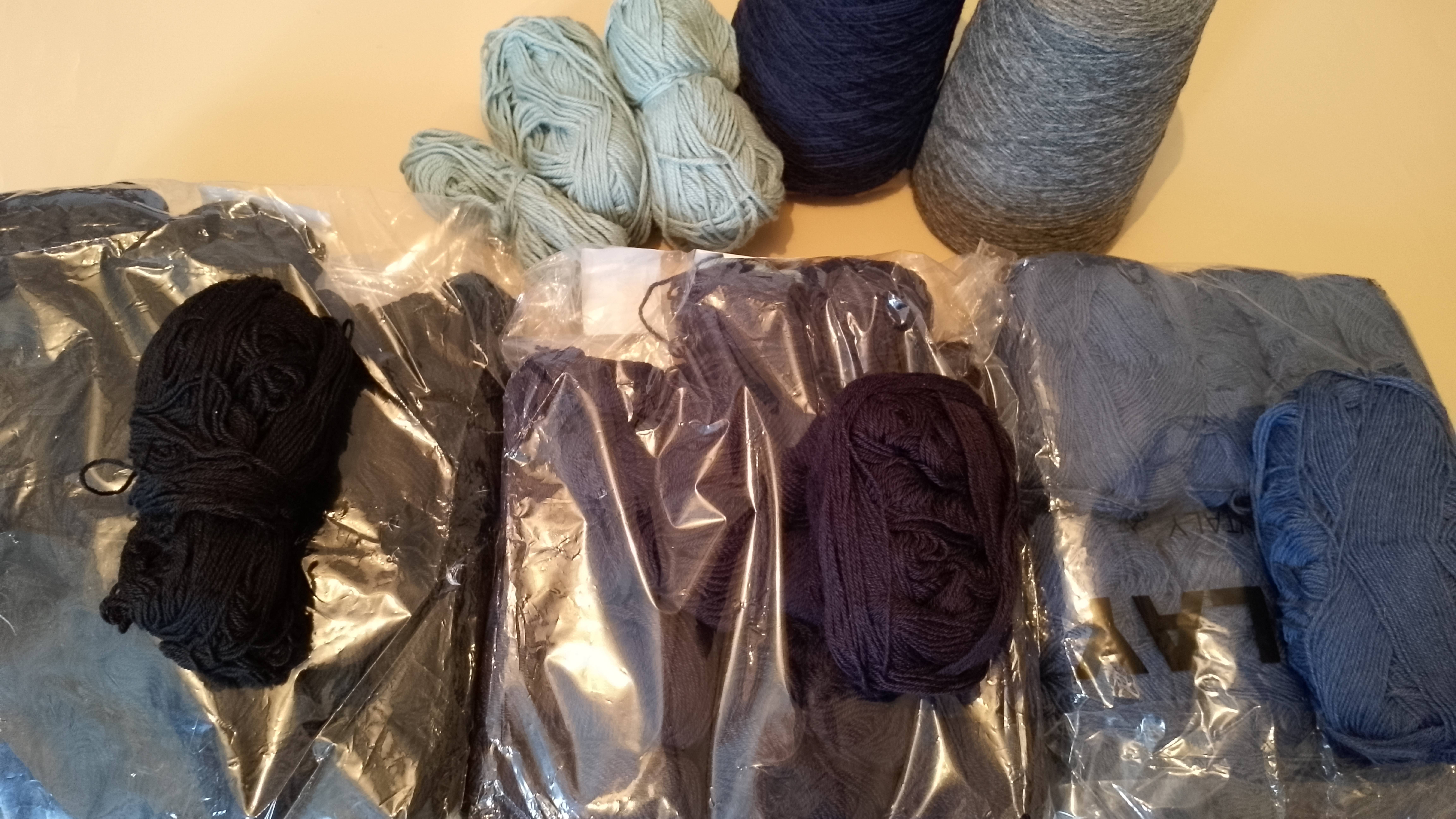 Получила посылку с пряжей. смотреть онлайн